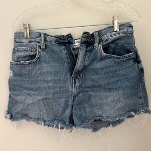 Pistola Nova High Rise Relaxed Cutoff Shorts